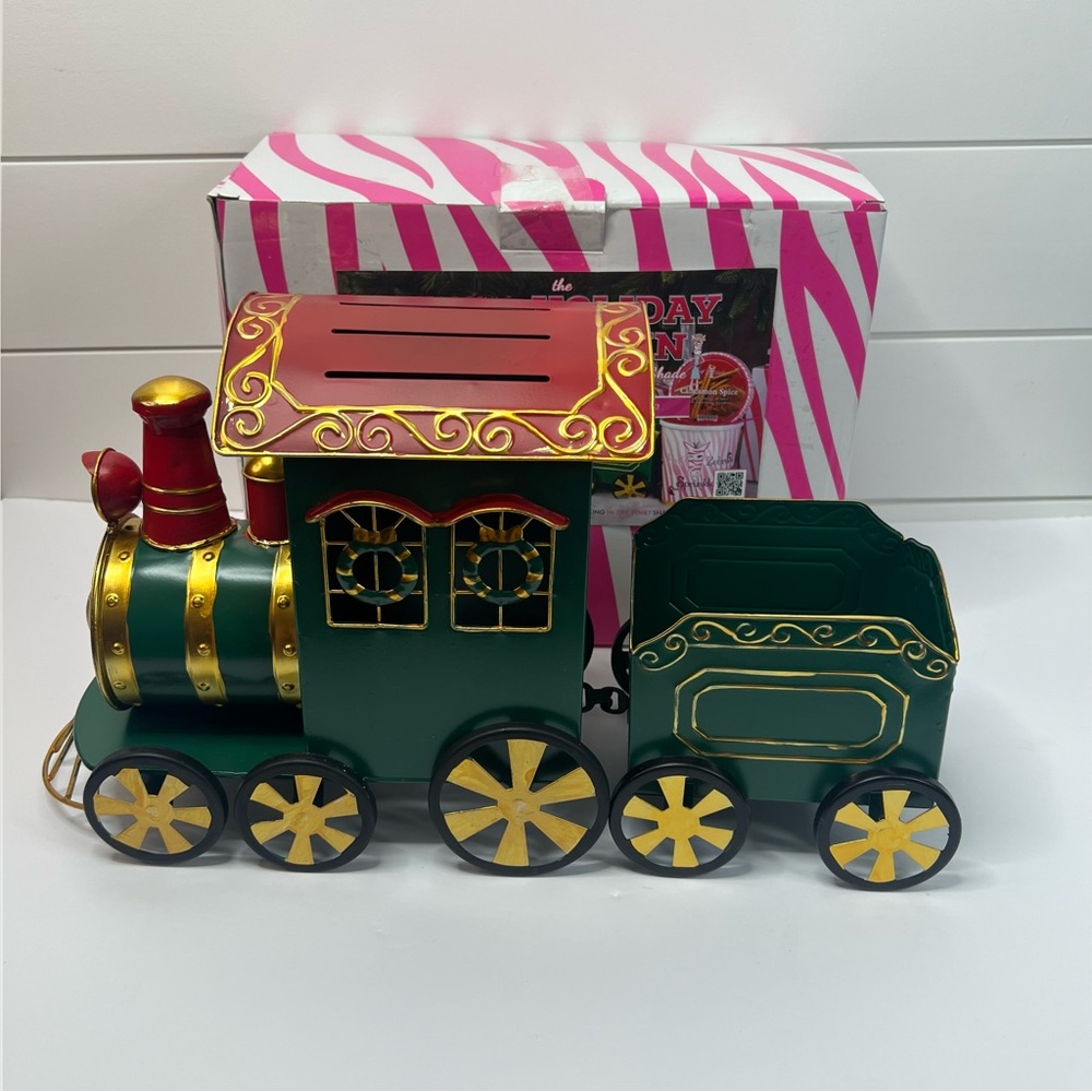 Pink Zebra Christmas Train